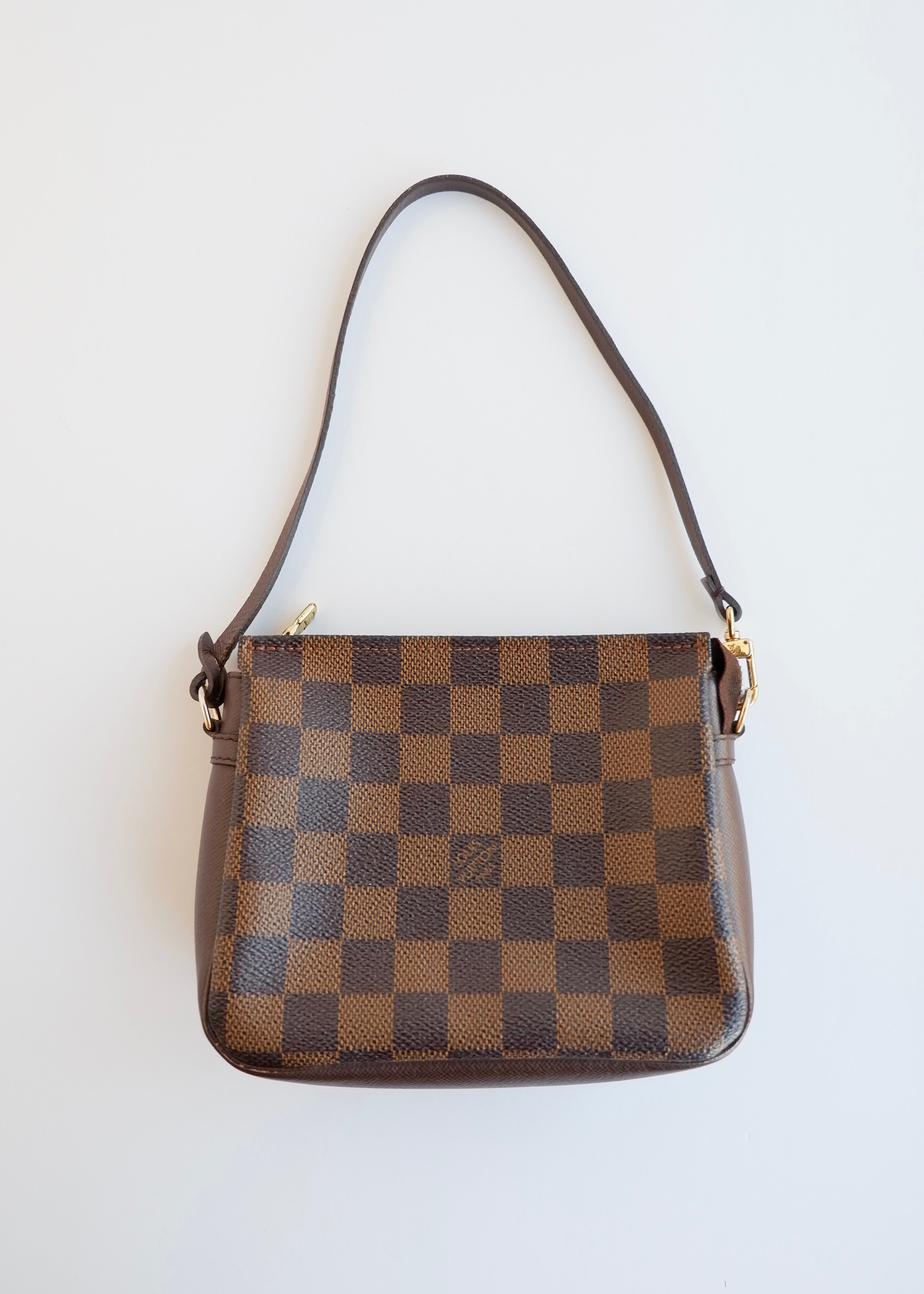 Authentic Preowned Louis Vuitton Damier Ebene Trousse Shoulder Bag