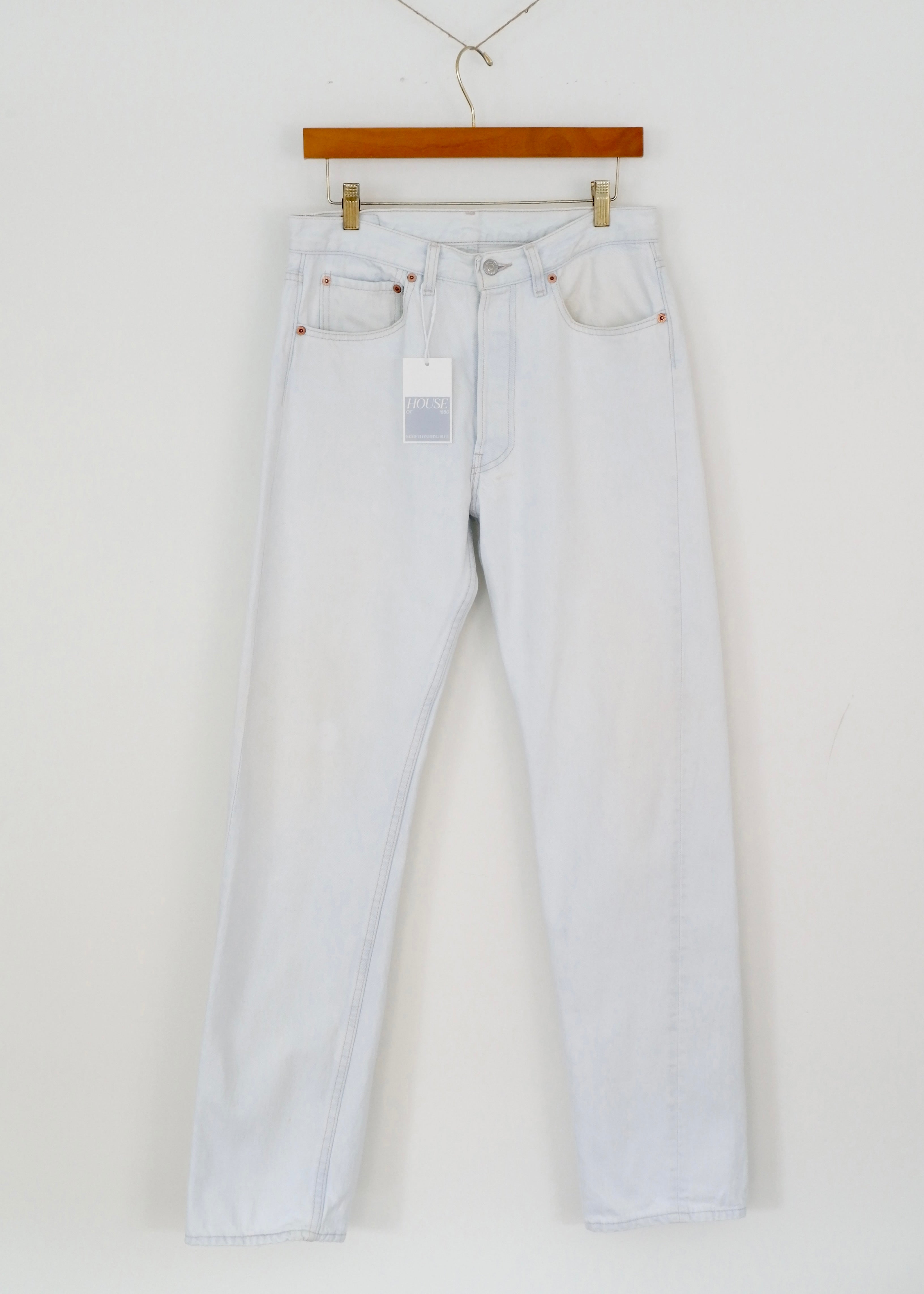 Levis Vintage 501 Ultra Light Wash Jeans - 31