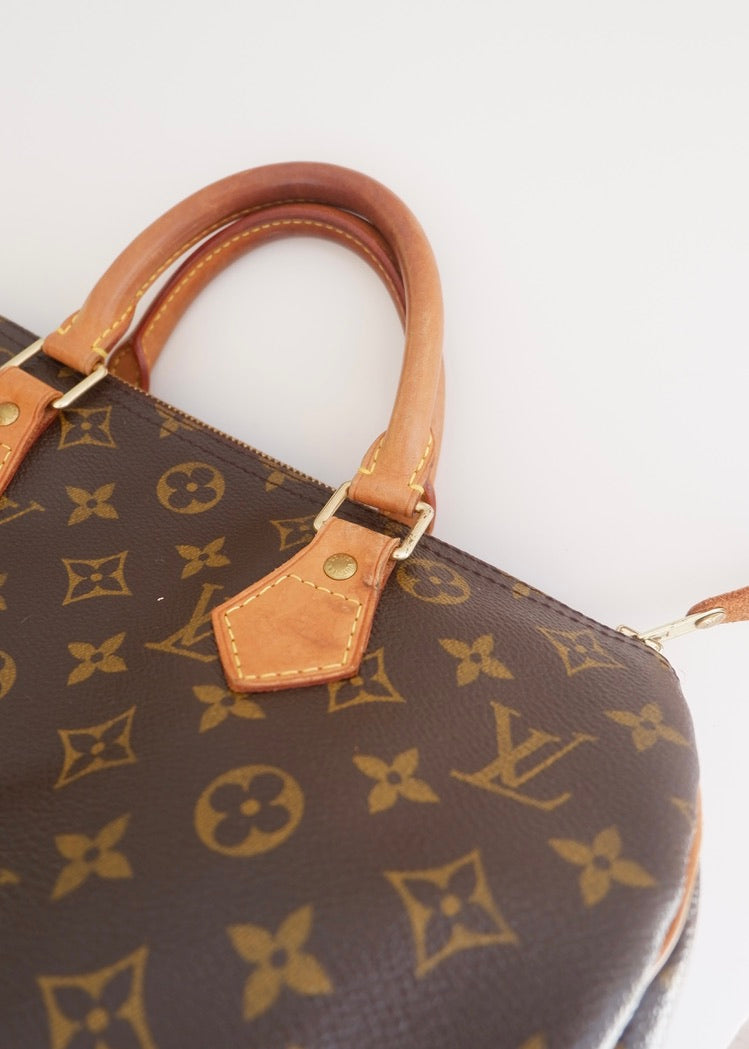 Preowned Louis Vuitton Monogram Speedy 30 Handbag