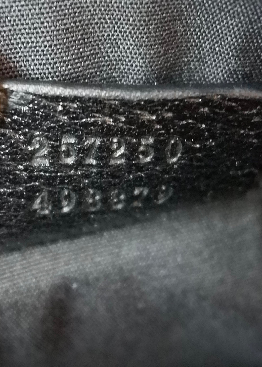Preowned Gucci Black Large GG Canvas/Leather Shoulder Tote