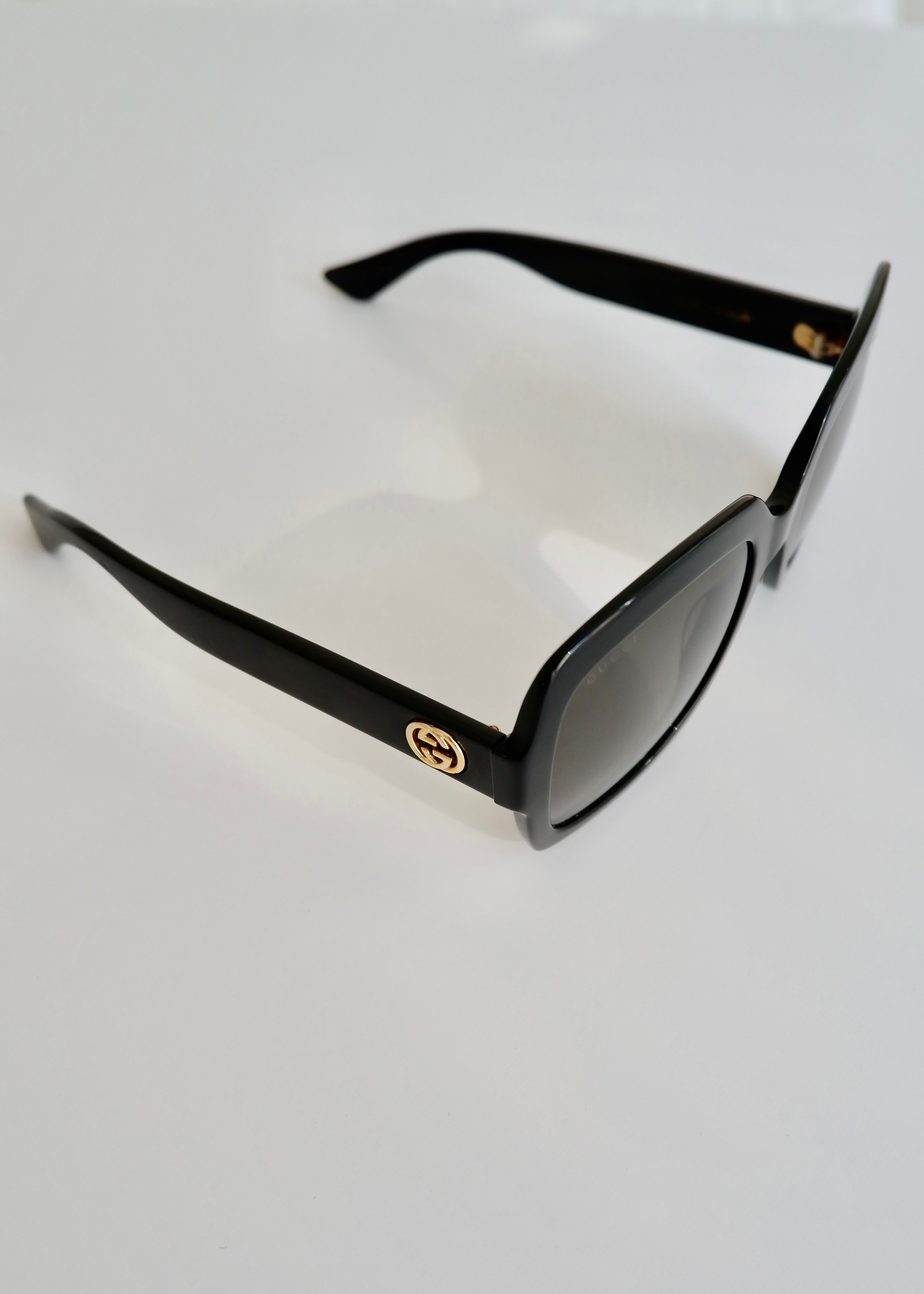 Authentic Preowned Gucci Black Square Frame Sunglasses