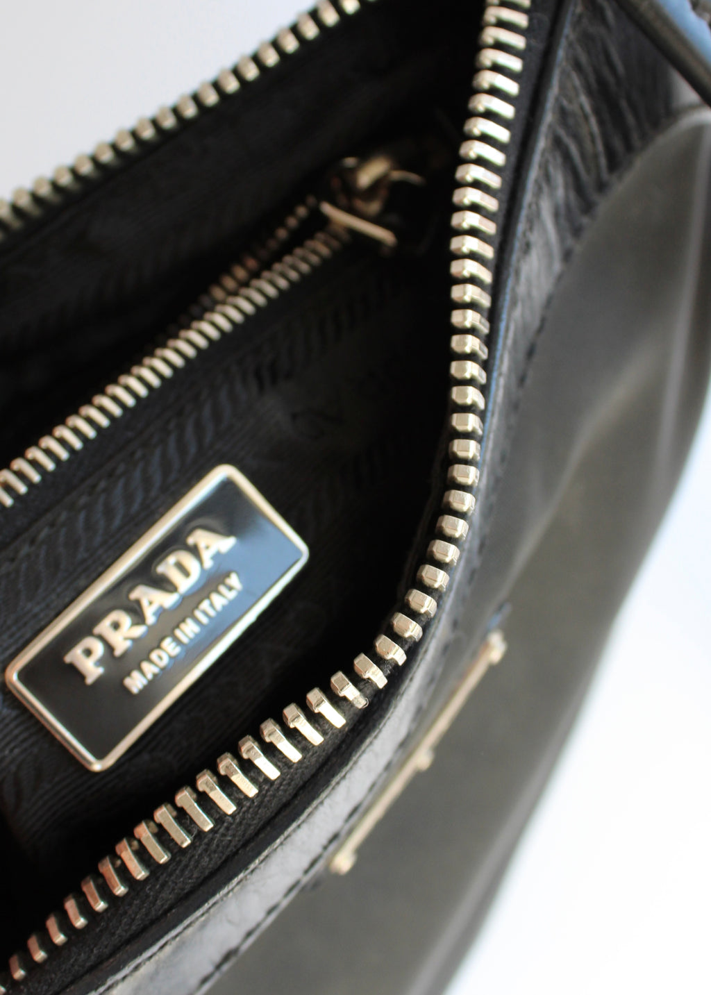 Authentic Preowned Prada Black Nylon/Leather Crossbody Bag