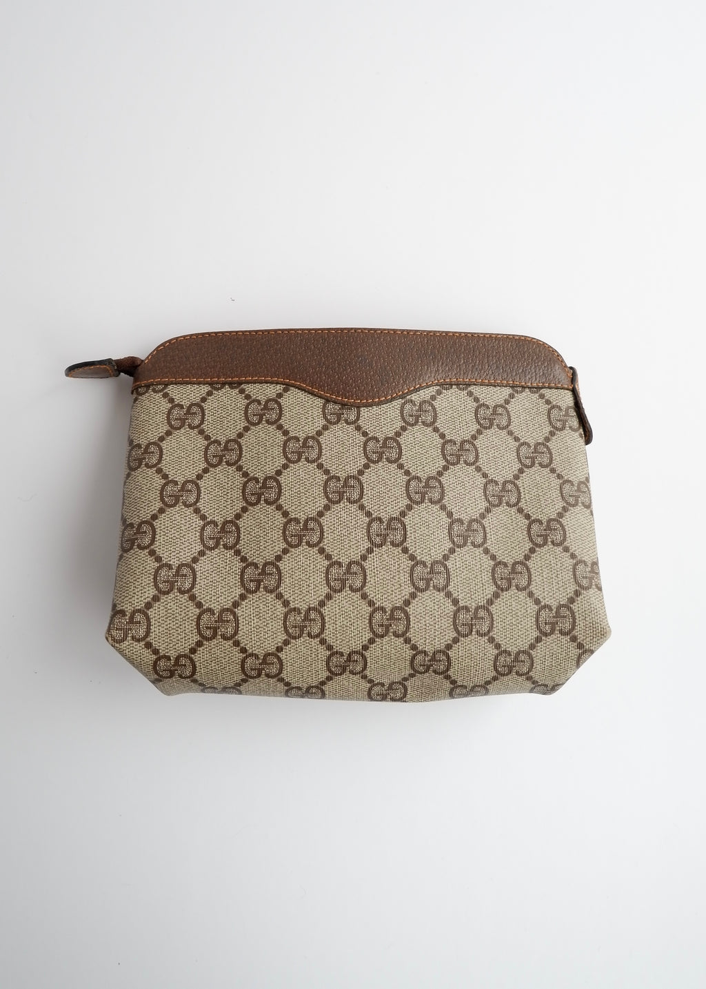 Authentic Preowned Vintage Gucci GG Canvas Pouch