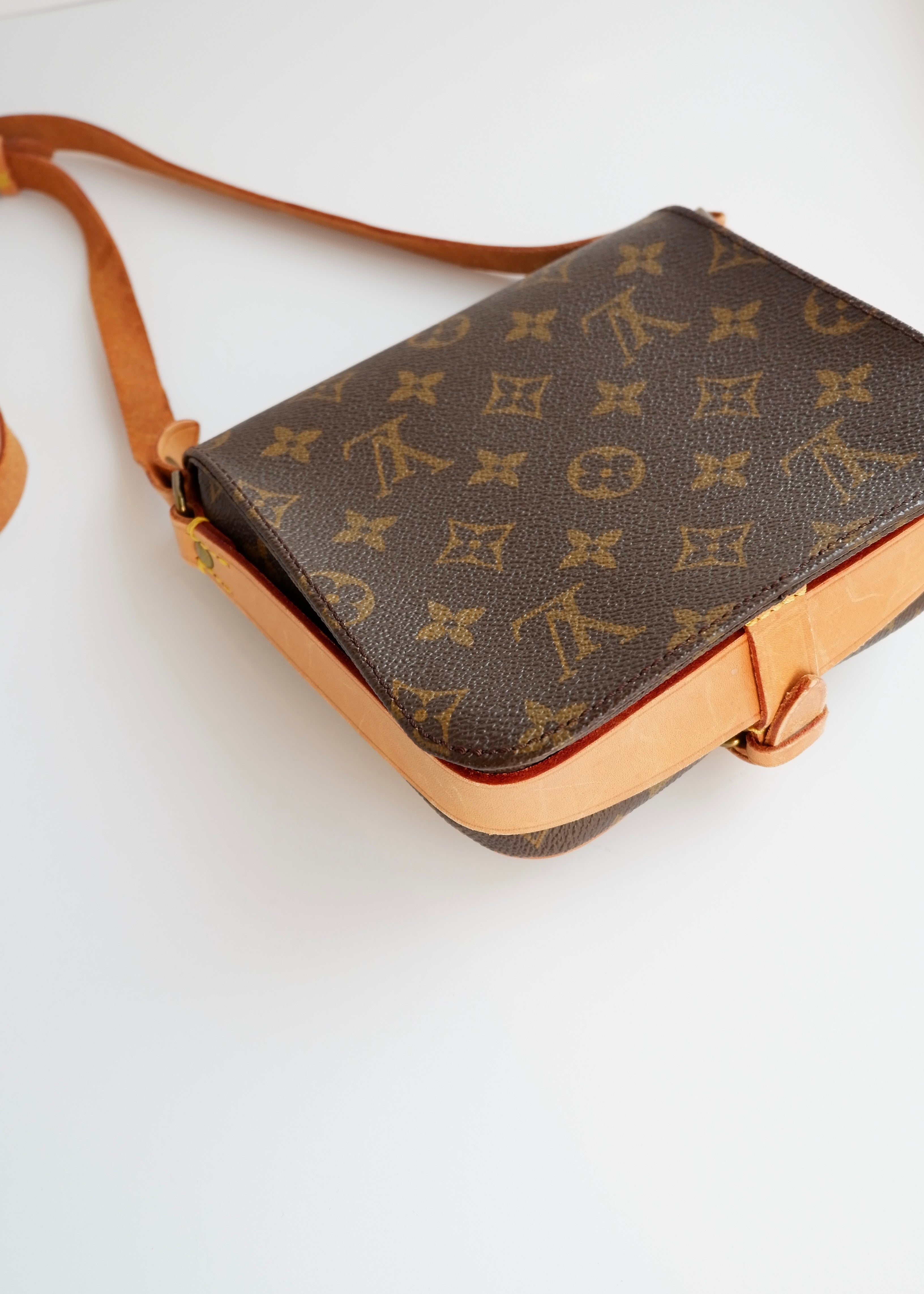 Bandoulière Louis Vuitton Monogram Mini Cartouchière d'occasion authentique