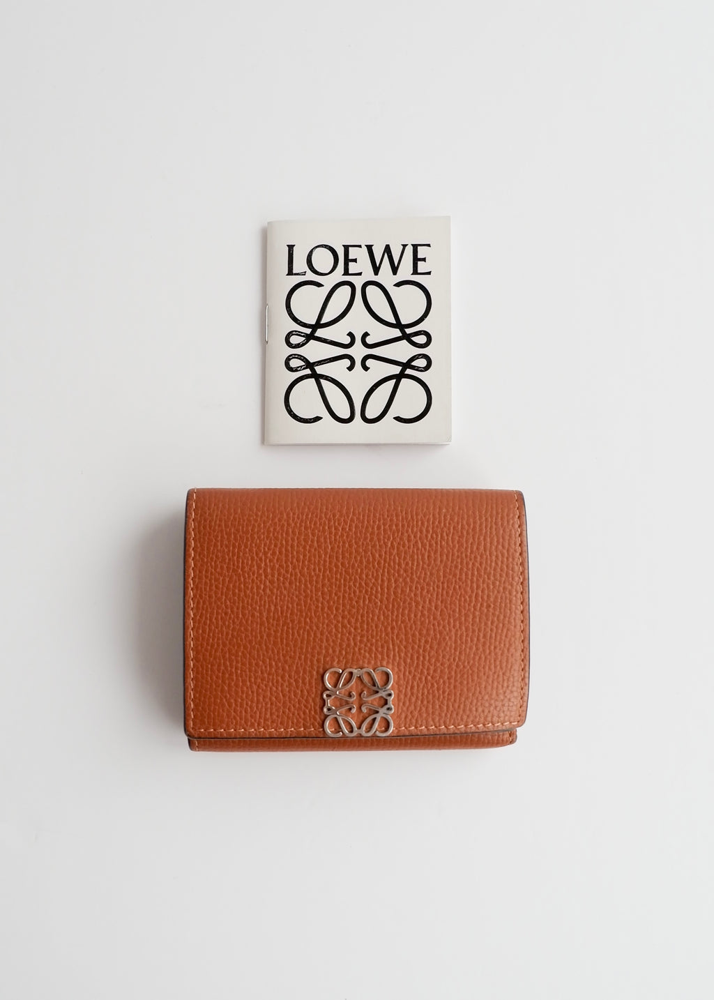 Authentic Preowned Loewe Brown Leather Bi-Fold Wallet