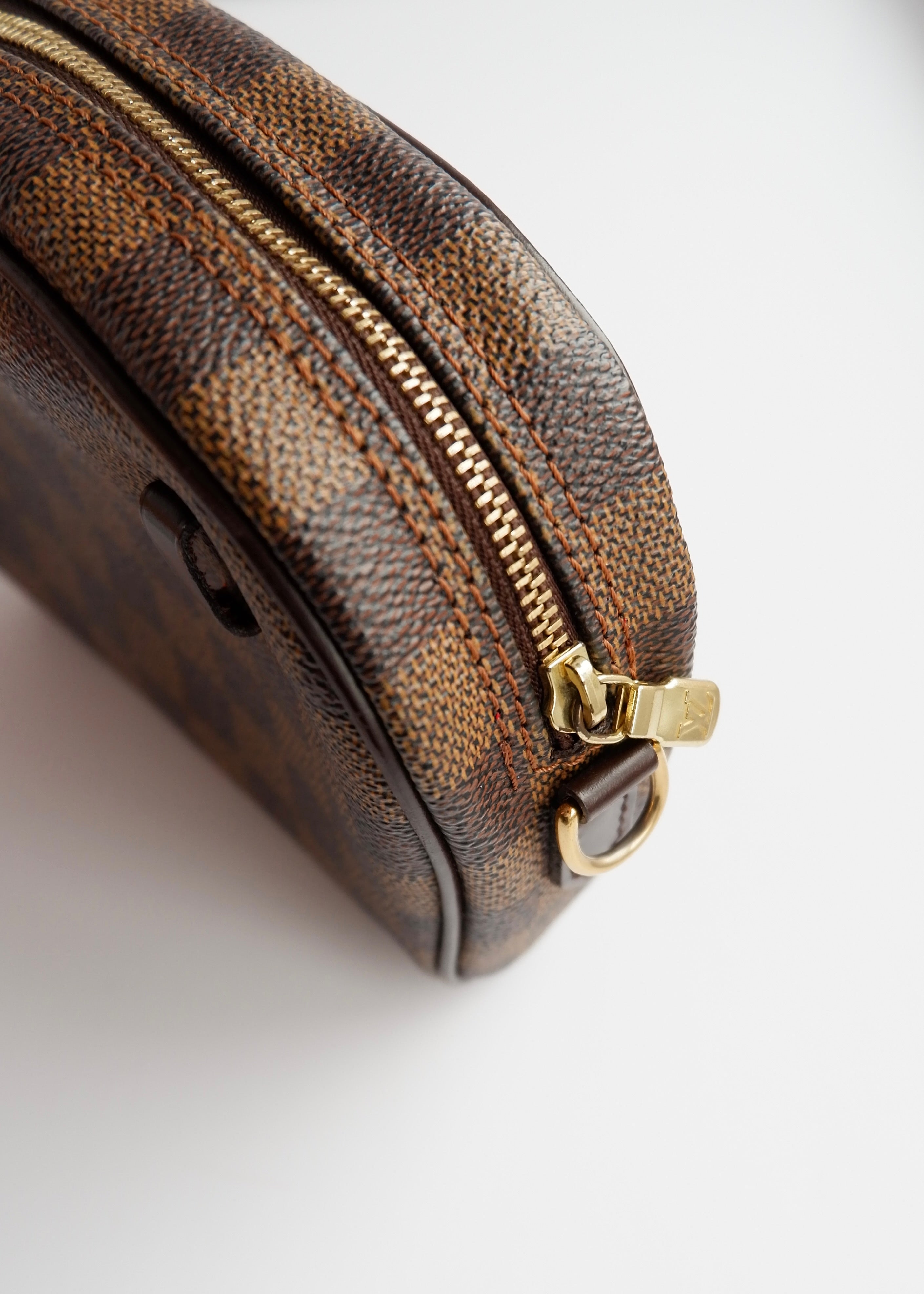 Authentic Preowned Louis Vuitton Damier Ebene Ipanema PM Crossbody Bag