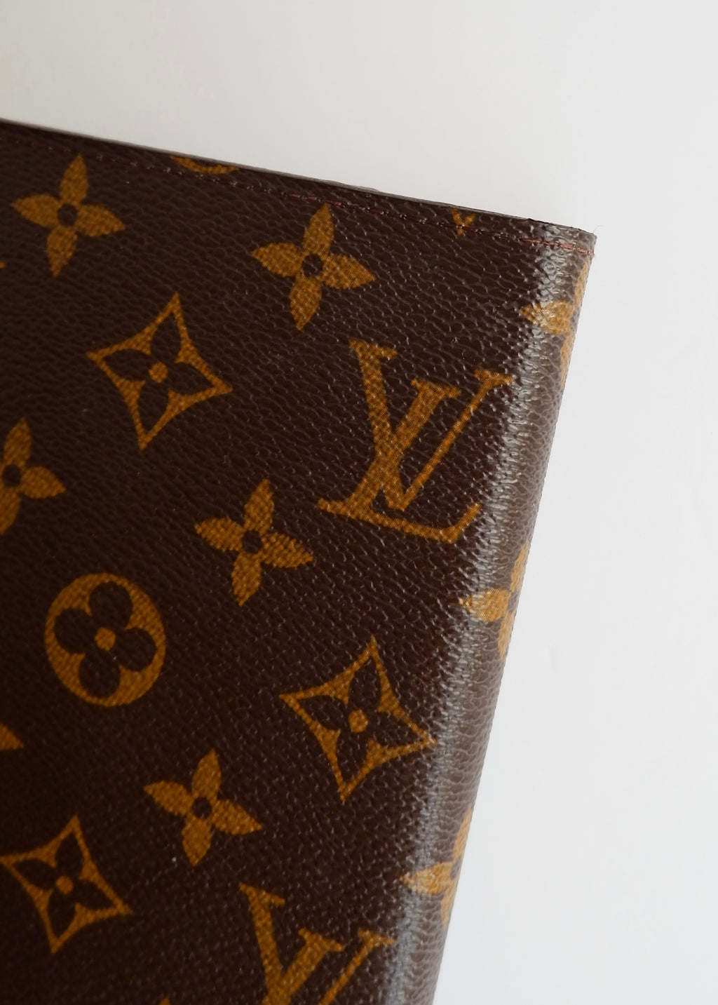Preowned Louis Vuitton Brown Monogram Coated Canvas Agenda PM
