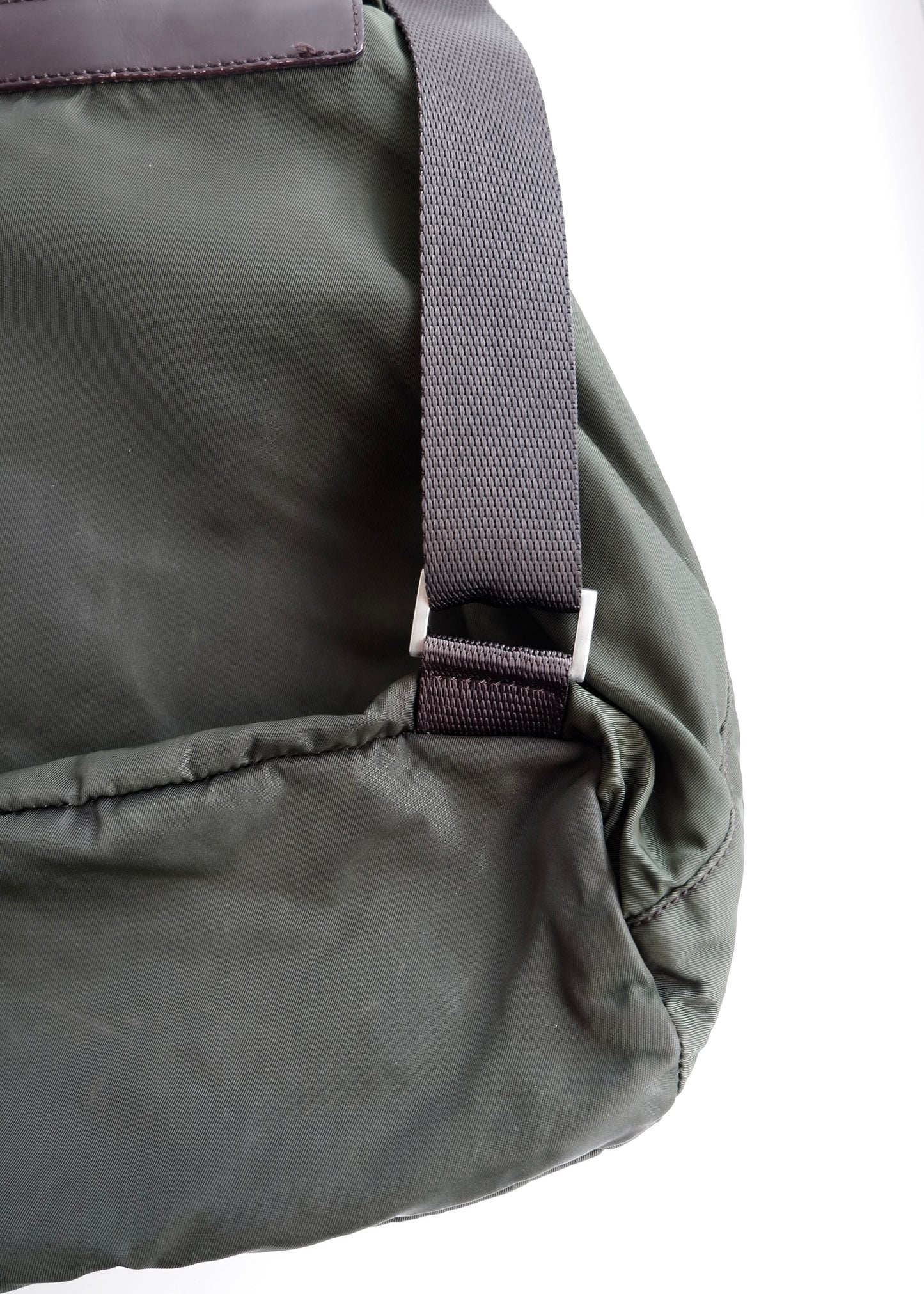 Authentic Preowned Prada Green Nylon Small Backpack