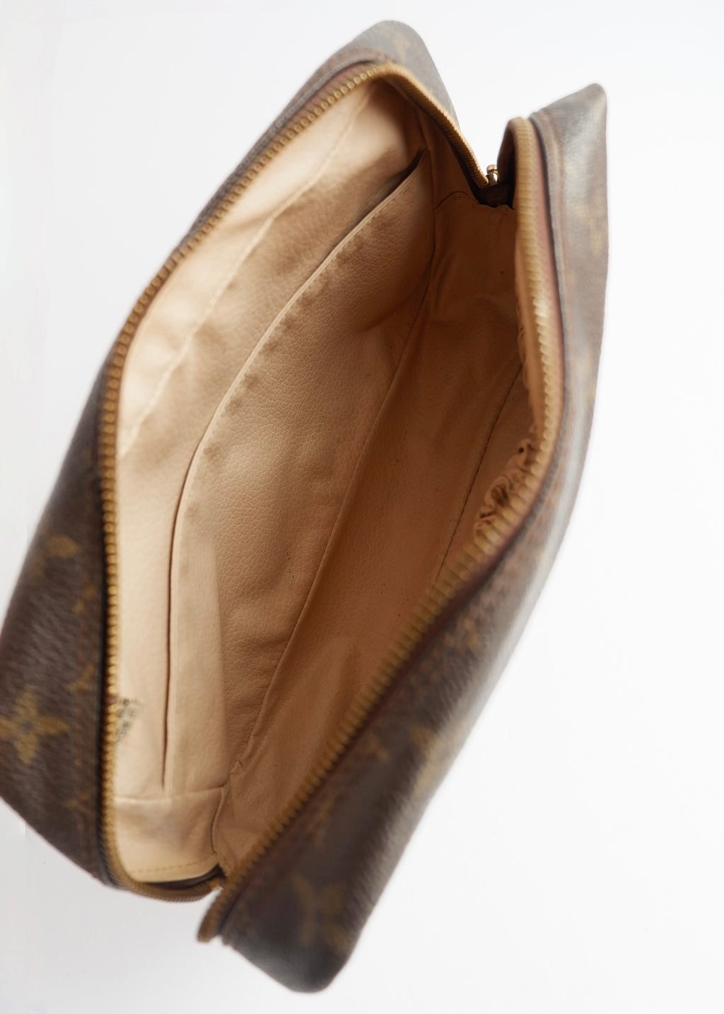 Authentique sac de toilette Louis Vuitton Monogram petite taille, d'occasion, vintage