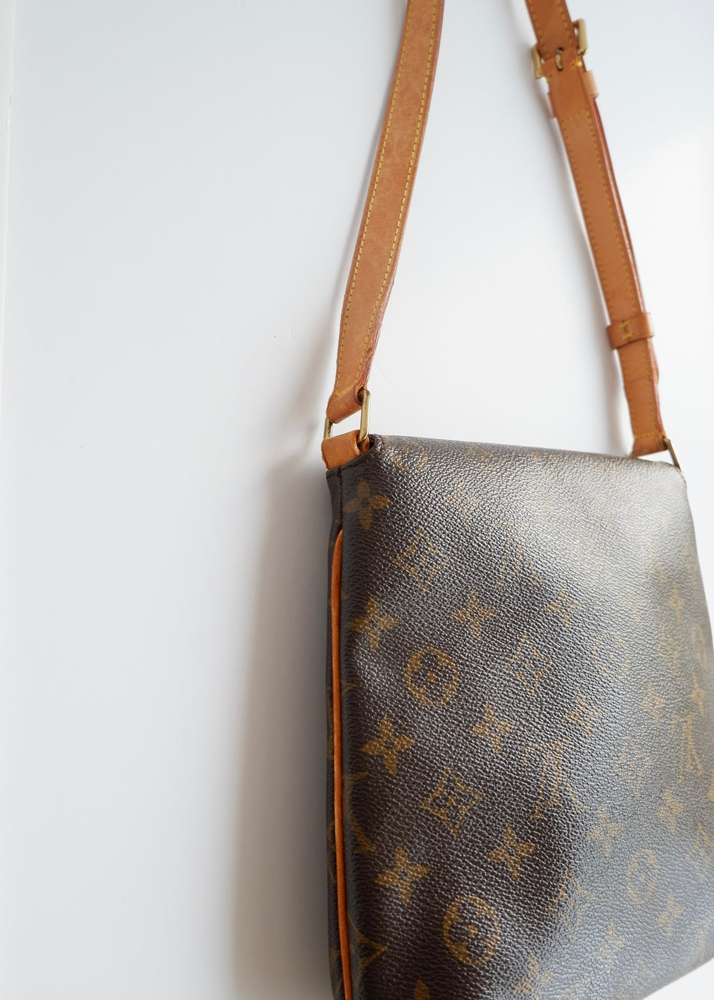 Preowned Louis Vuitton Brown Monogram Musette Tango Salsa Shoulder Bag