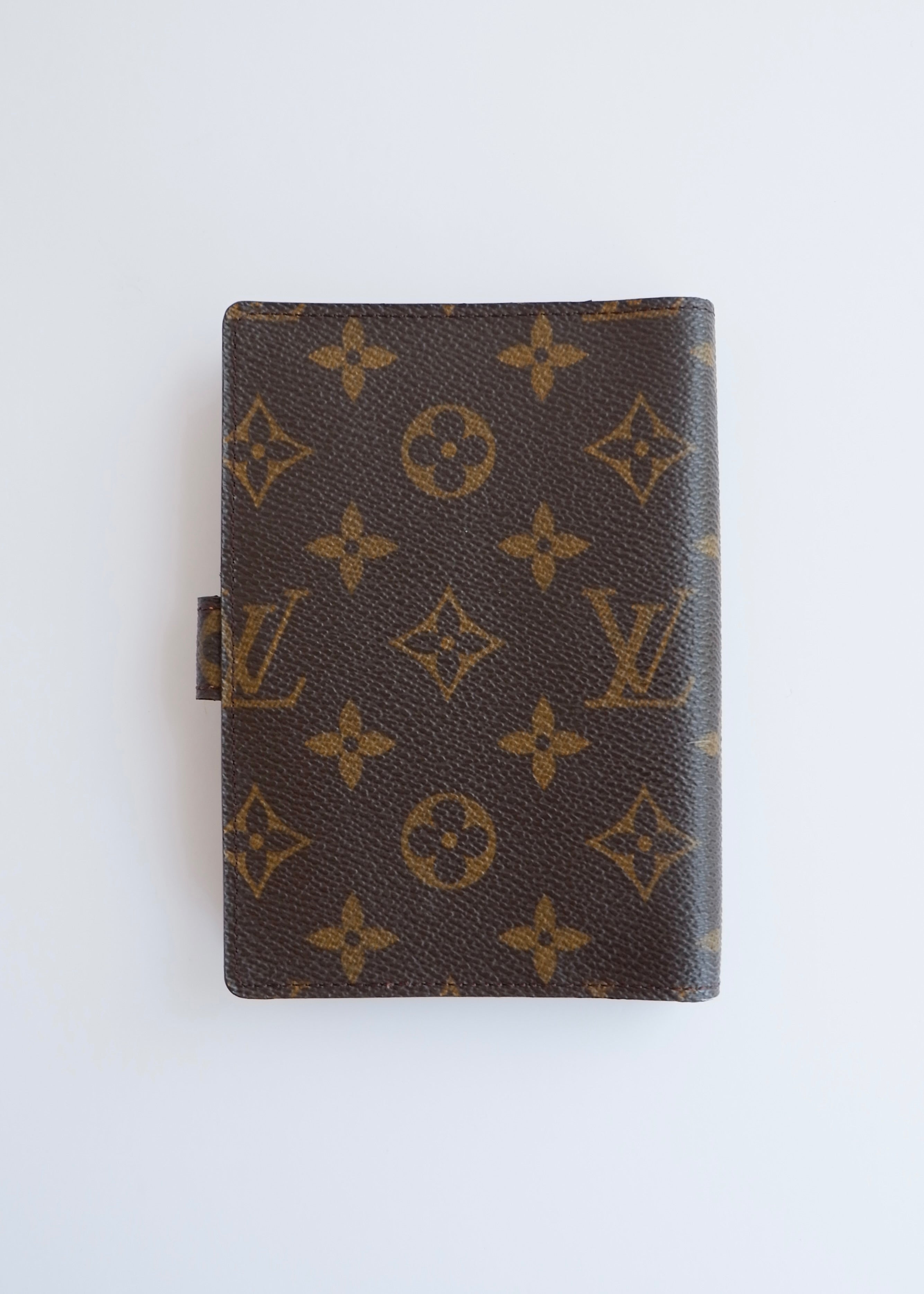 Authentique couverture d'agenda Louis Vuitton Monogram MM d'occasion