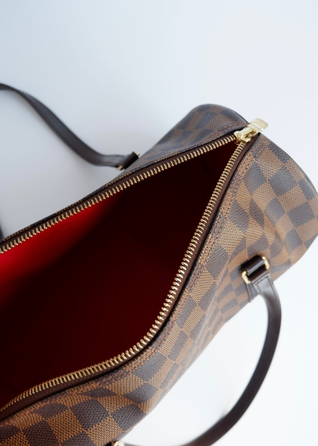 Authentique Sac d'occasion Louis Vuitton Damier Ebene Papillon 30