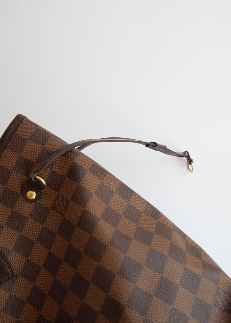 Authentic Preowned Louis Vuitton Damier Ebene Neverfull MM