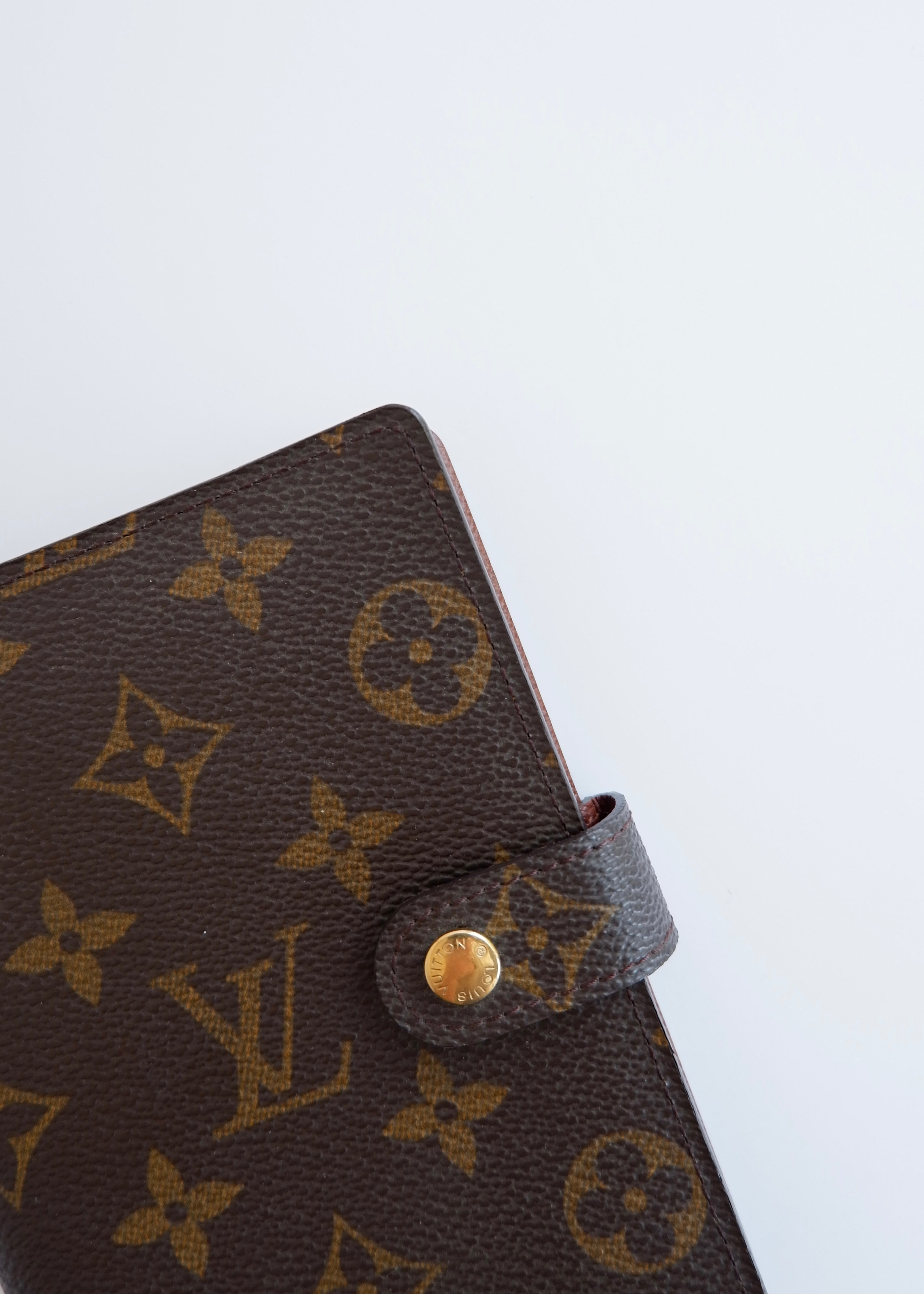 Authentique couverture d'agenda Louis Vuitton Monogram MM d'occasion