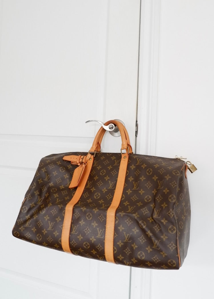 Authentic Preowned Louis Vuitton Monogram Keepall 50 Bag