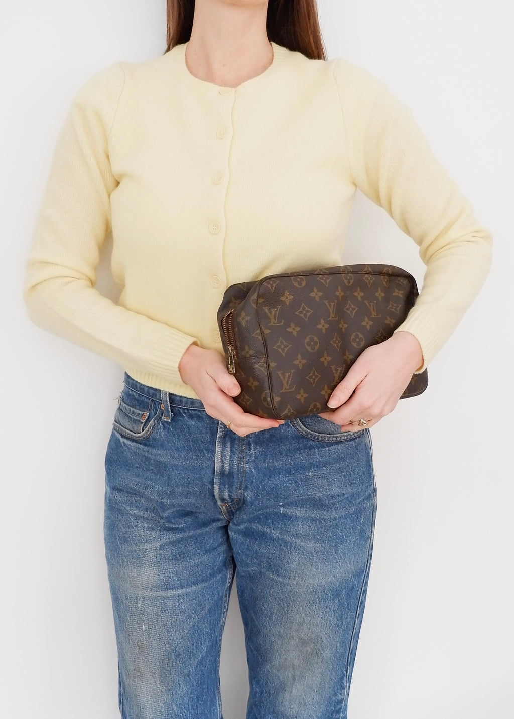 Authentic Preowned Vintage Louis Vuitton Monogram Toiletry Pouch