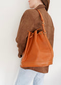 Authentic Preowned Louis Vuitton Brown Leather Epi Noe