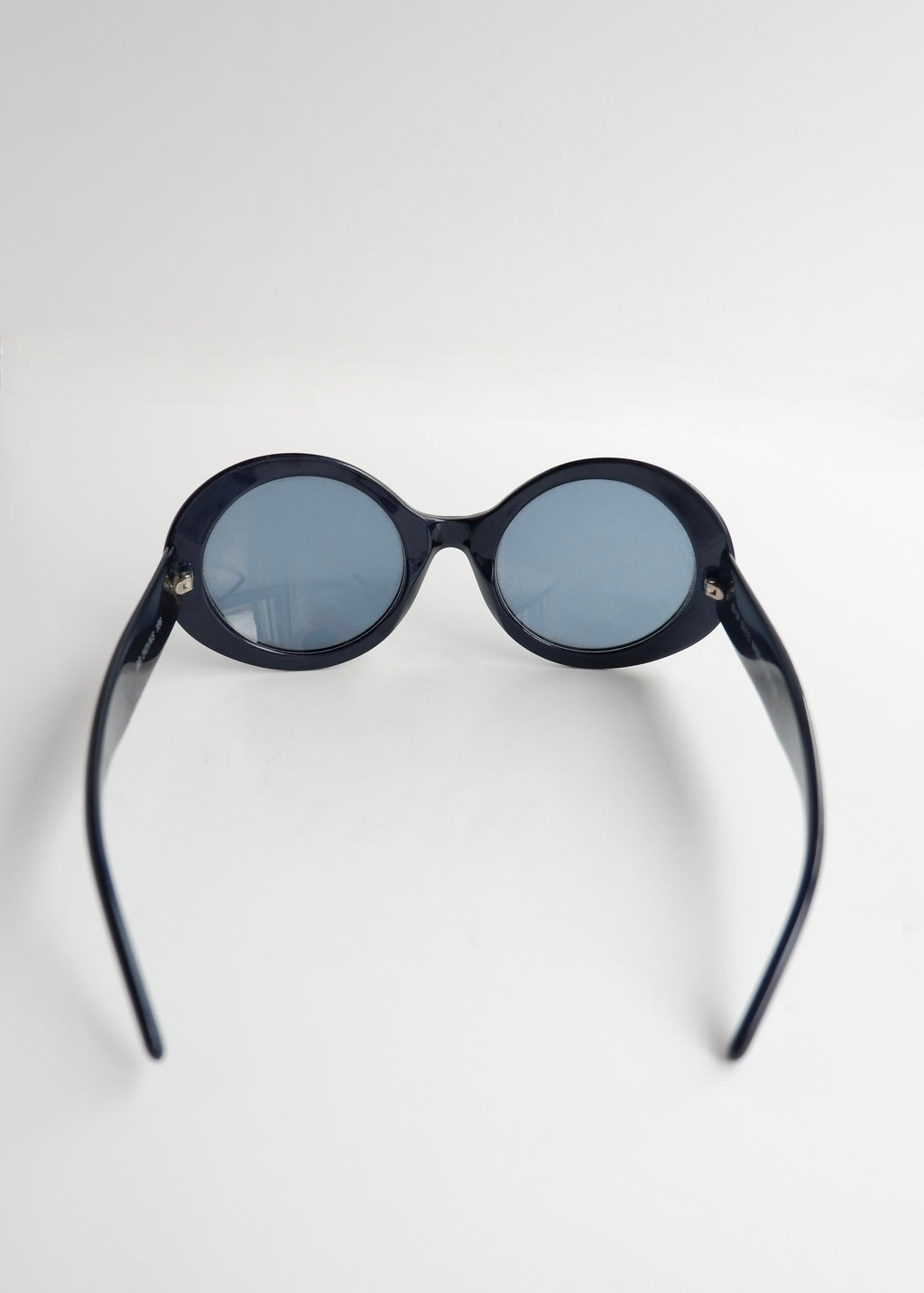 Authentic Preowned Gucci Navy Blue Round Frame Sunglasses