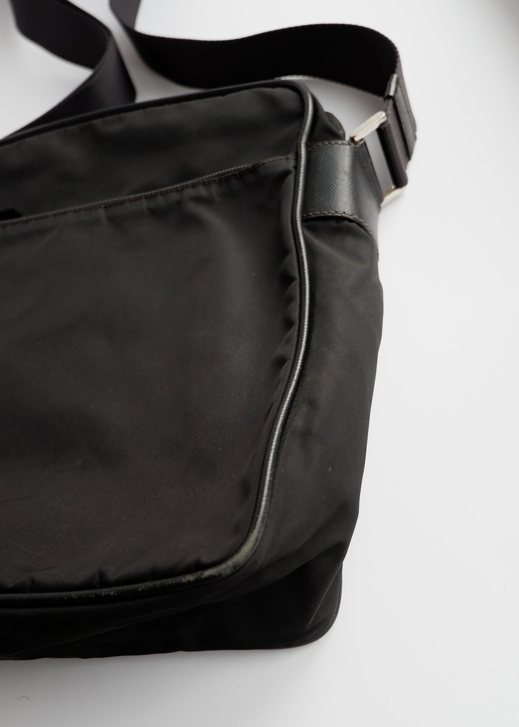 Authentic Preowned Prada Black Nylon Crossbody Bag