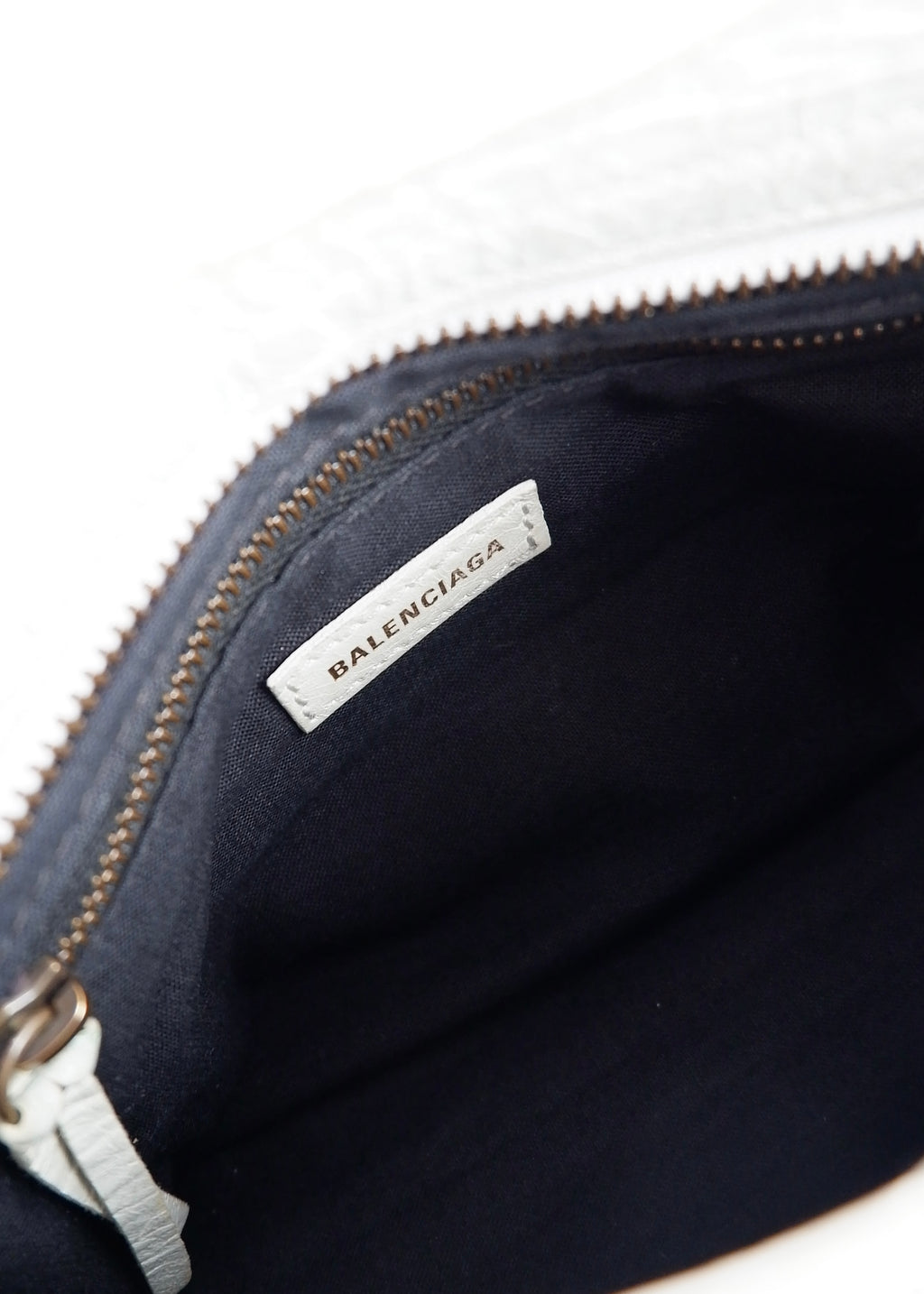 Sac Balenciaga City petite taille en cuir graffiti blanc/rose authentique d'occasion
