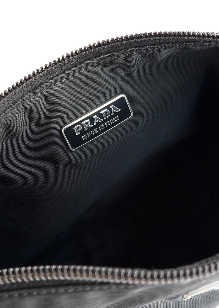 Authentic Preowned Prada Black Nylon Pochette Shoulder Bag