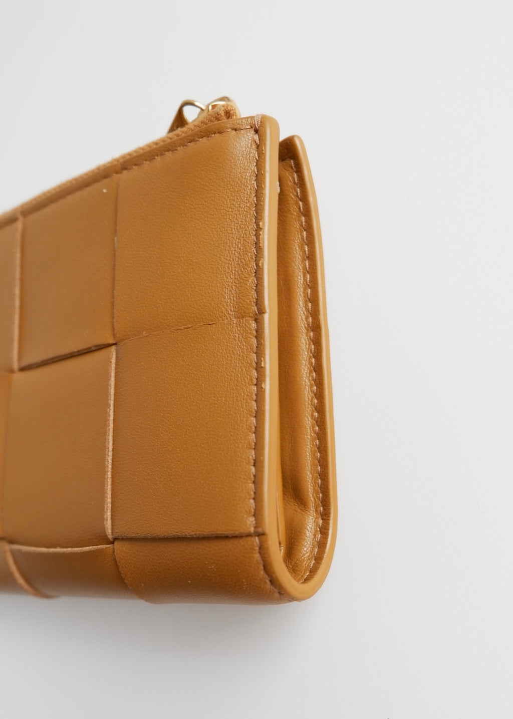 Authentic Preowned Bottega Veneta Brown Leather Bi-Fold Wallet