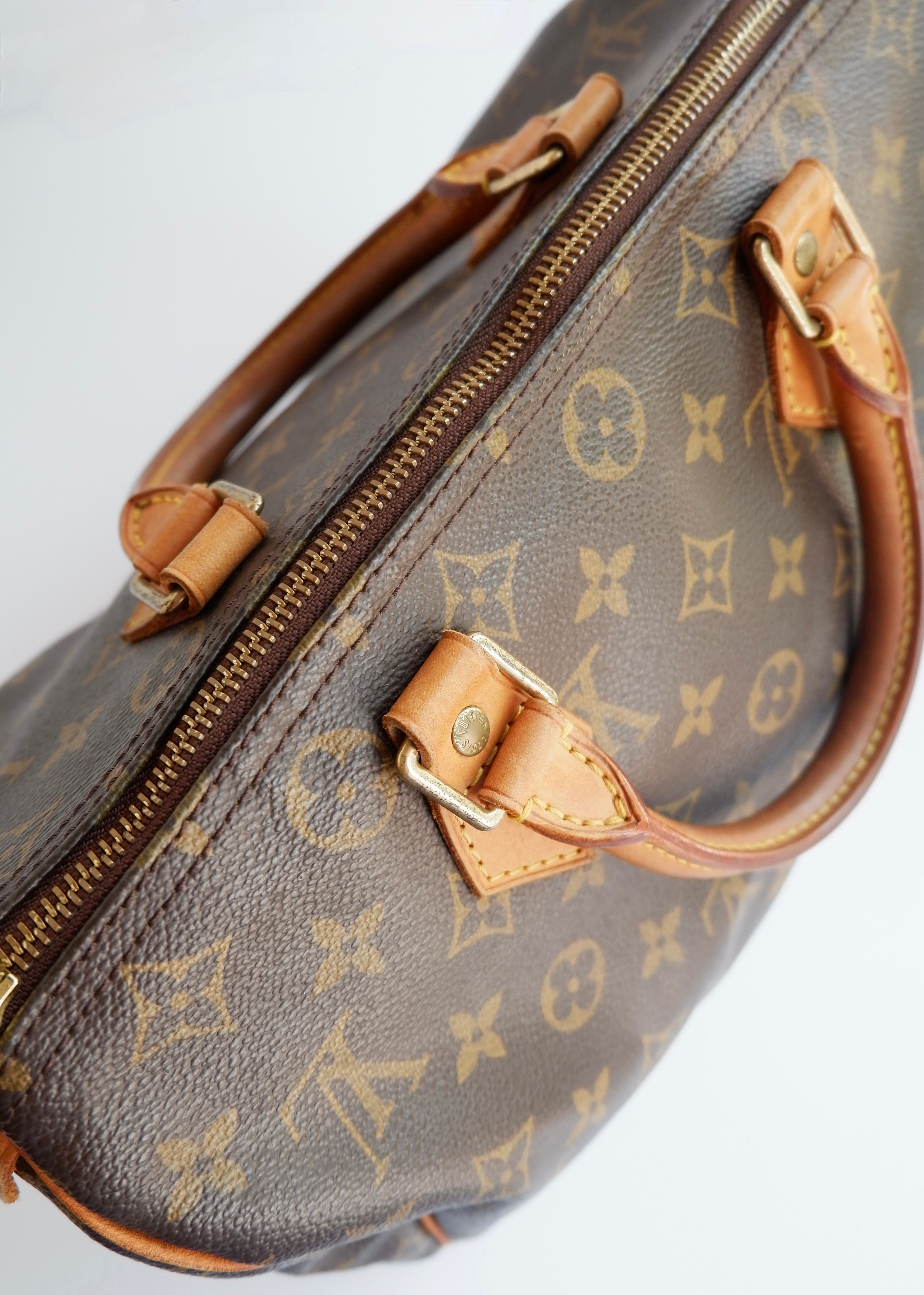 Preowned Vintage Louis Vuitton Monogram Speedy 30 Handbag