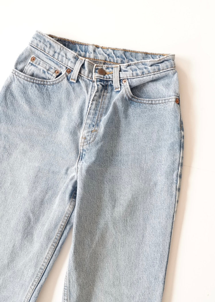 Levis Vintage 512 Medium Light Wash Slim Fit Jeans - 25