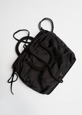 Authentique Sac à main Prada Noir en satin, petit modèle, d'occasion