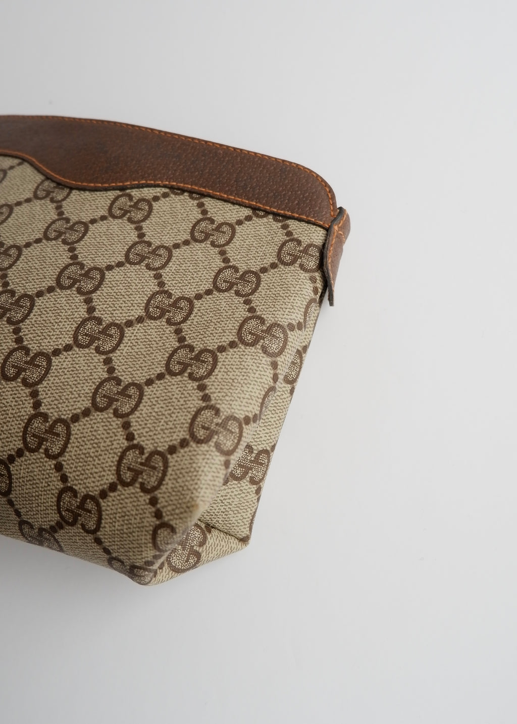 Authentic Preowned Vintage Gucci GG Canvas Pouch