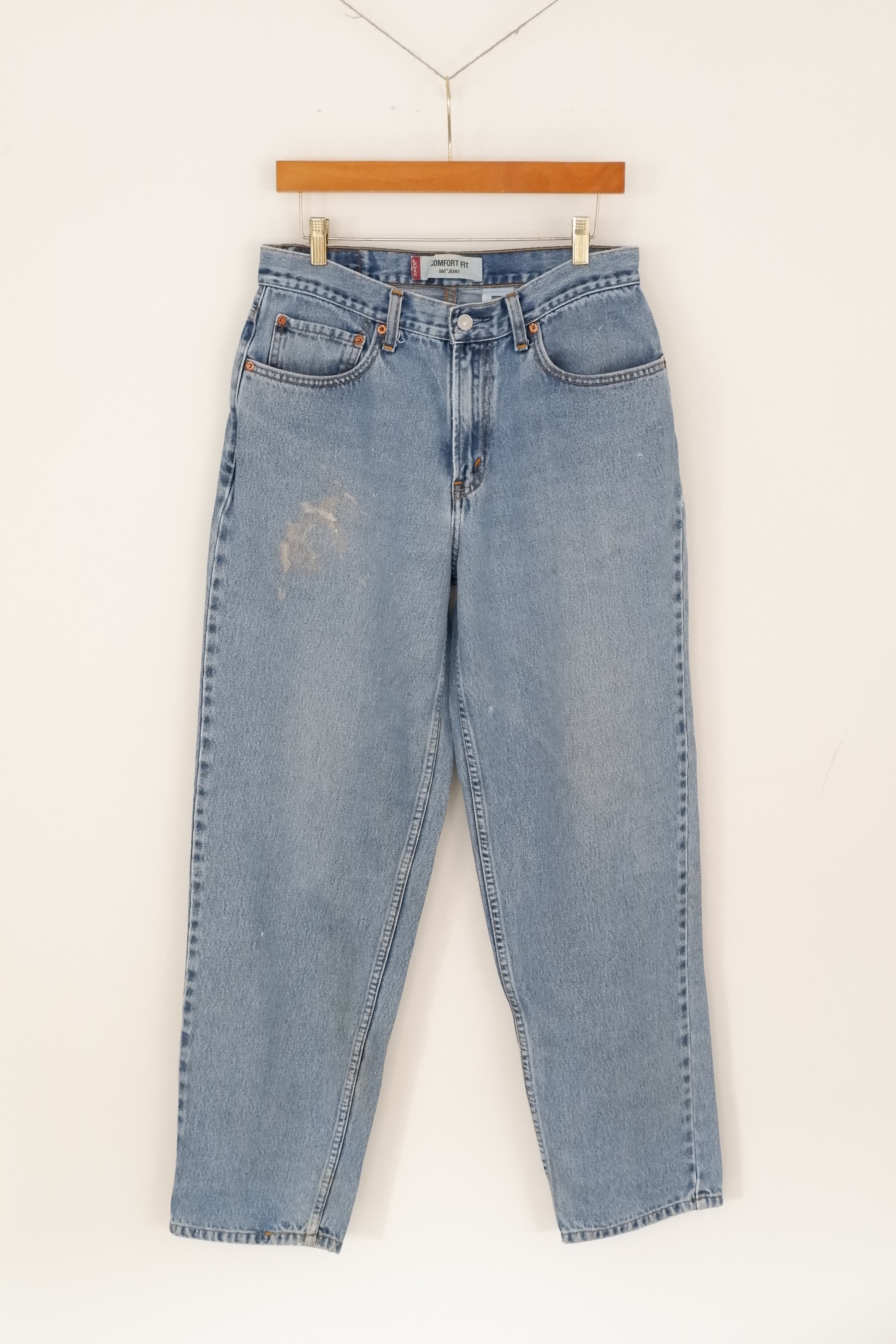 Levis 560 Medium Wash Comfort Fit Jeans - 31
