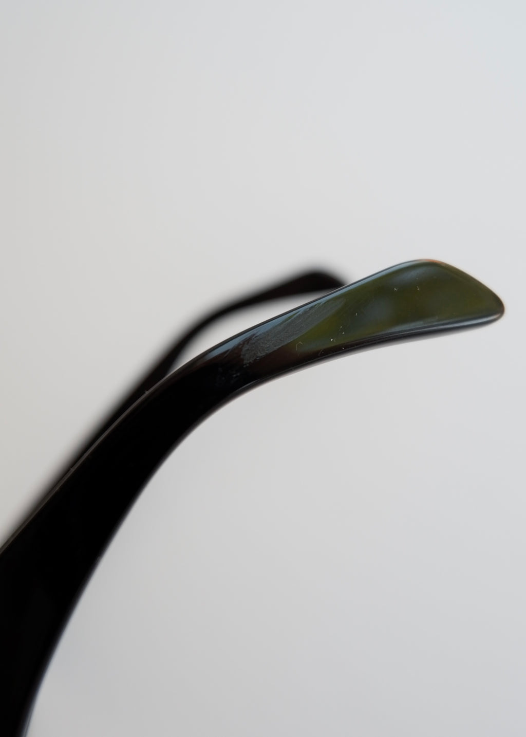 Preowned Celine Black Round Frame Triomphe Sunglasses