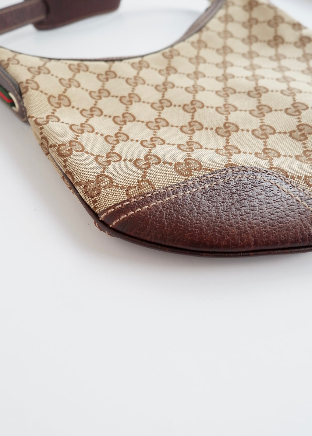Preowned Gucci Brown GG Canvas Princy Shoulder Bag