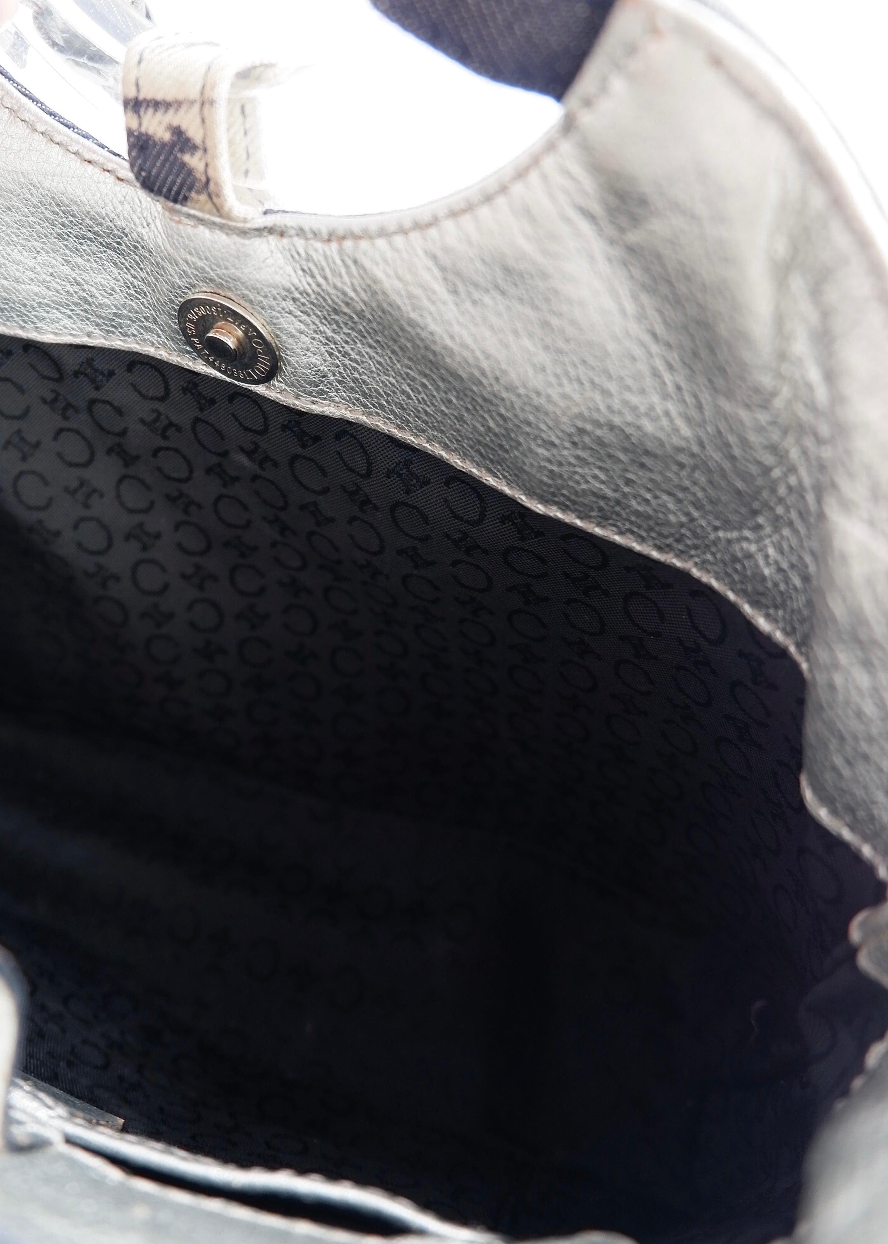 Sac à main Céline vintage authentique en jean, d'occasion