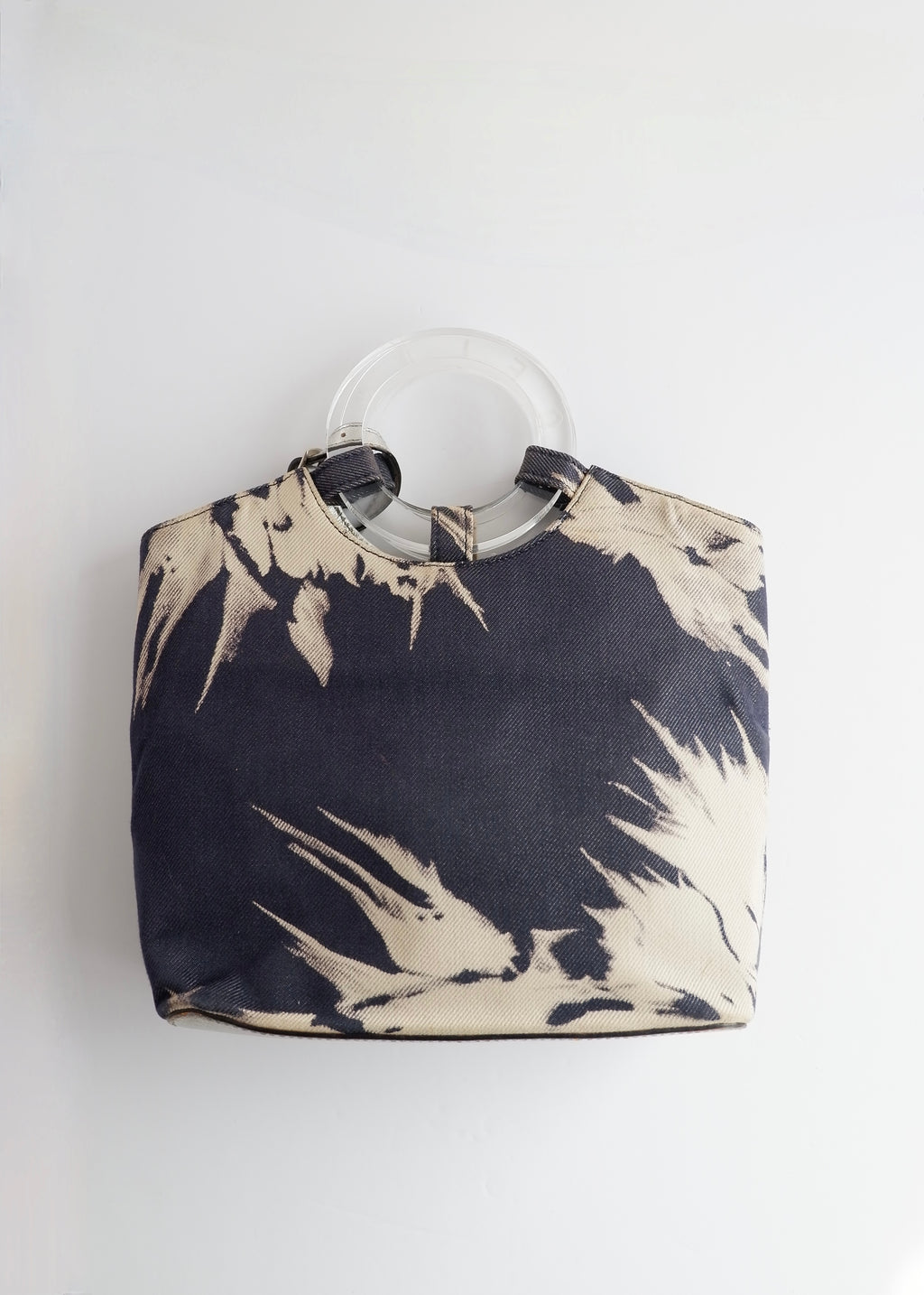Sac à main Céline vintage authentique en jean, d'occasion