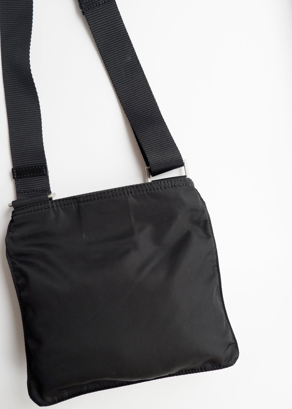 Authentic Preowned Prada Black Nylon Crossbody