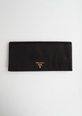 Authentic Preowned Prada Black Satin Clutch
