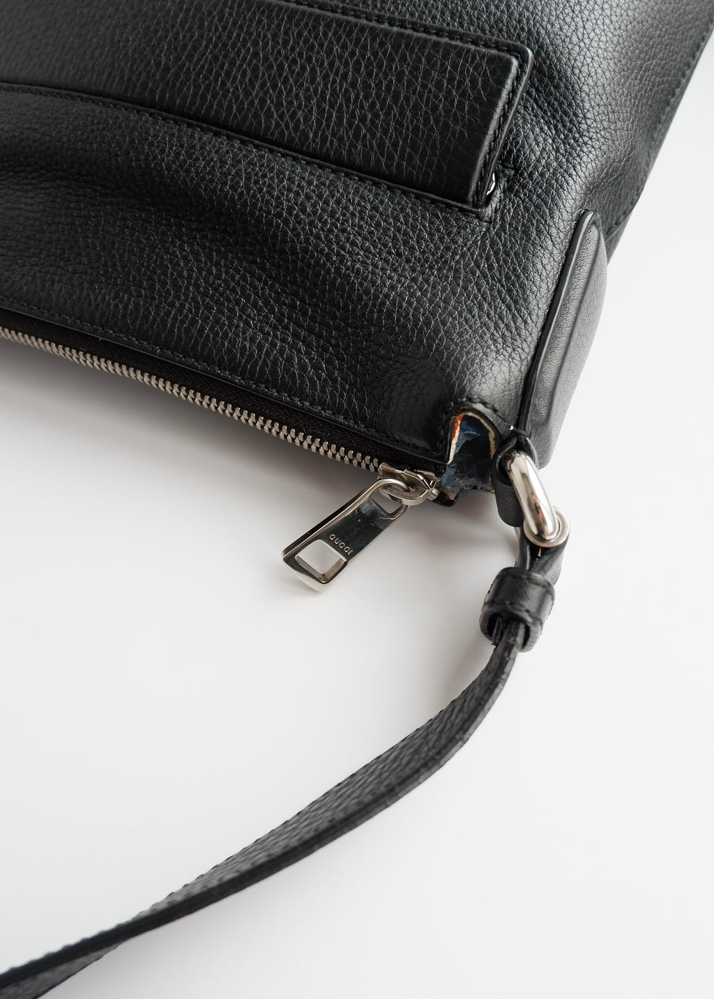 Authentic Preowned Gucci Black Leather Soho Crossbody