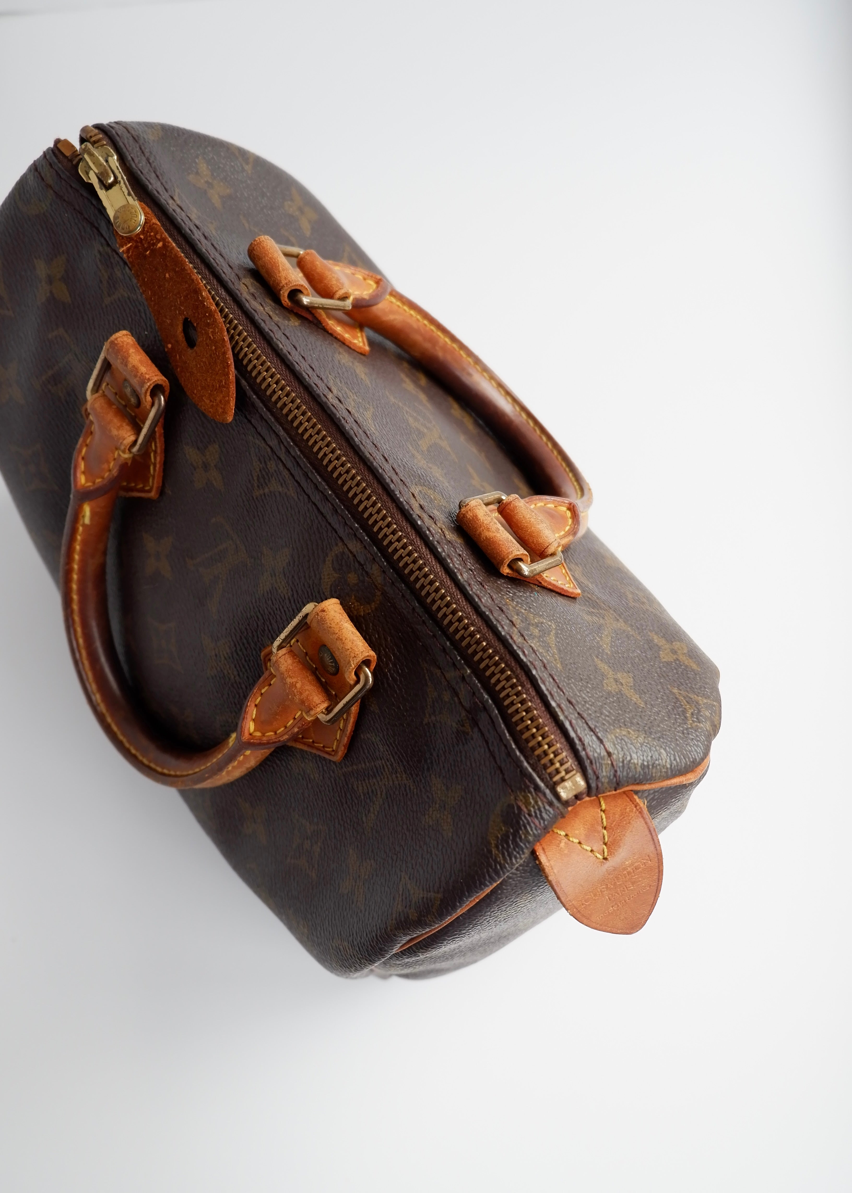 Authentique Sac Speedy 25 Monogram Louis Vuitton d'occasion