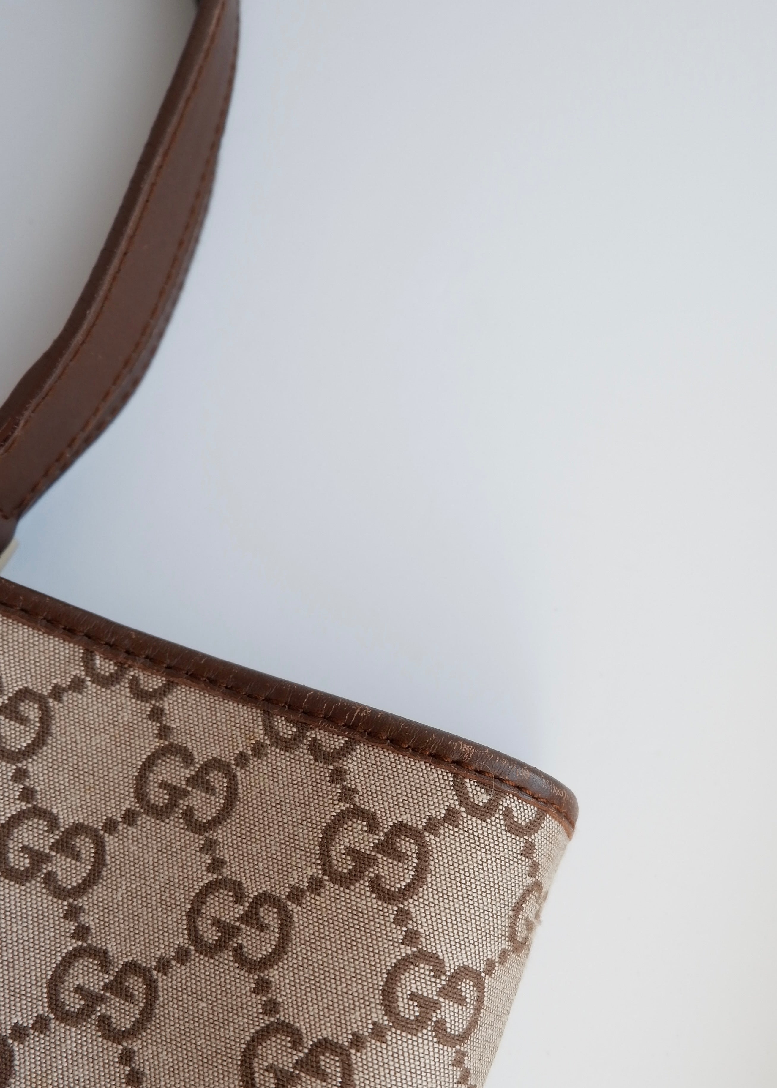 Authentic Preowned Gucci Brown GG Canvas Tote Bag