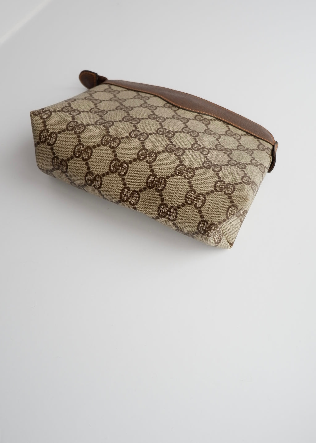 Authentic Preowned Vintage Gucci GG Canvas Pouch