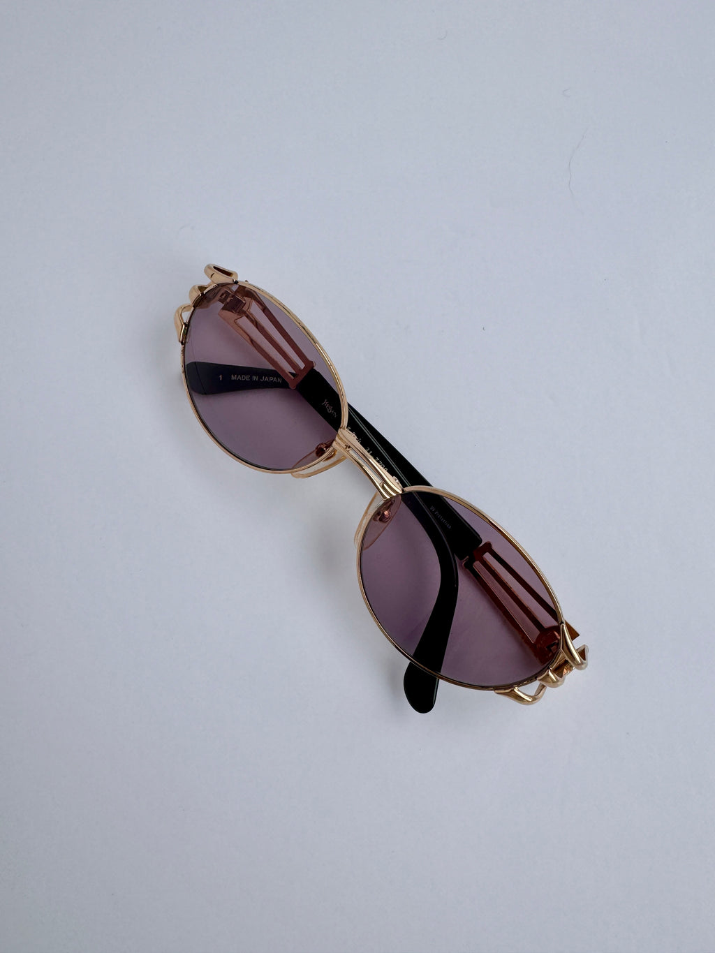 Authentic Preowned Saint Laurent Vintage Round Sunglasses