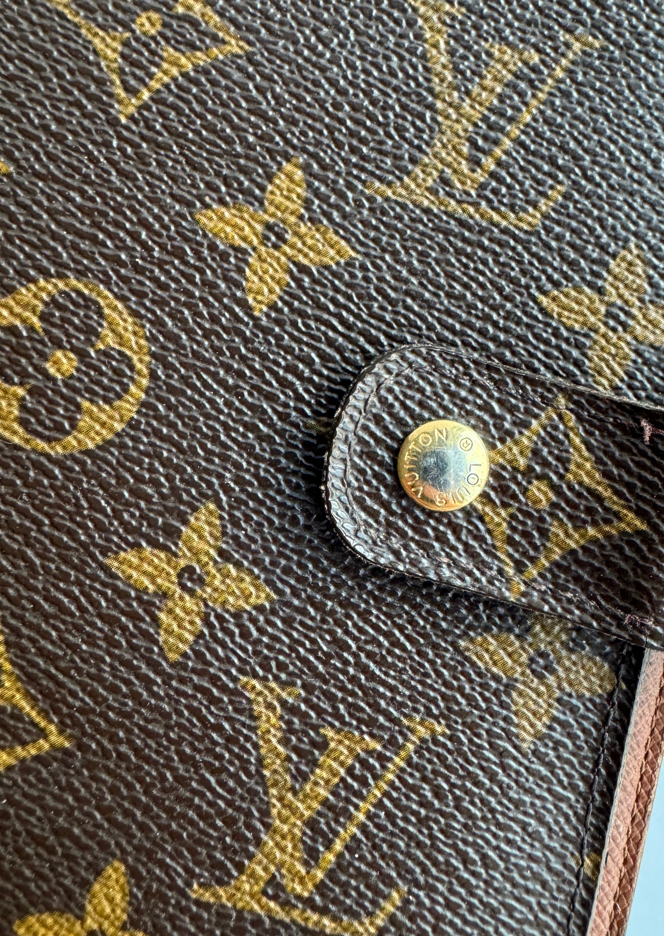 Authentique couverture d'agenda Louis Vuitton Monogram MM d'occasion