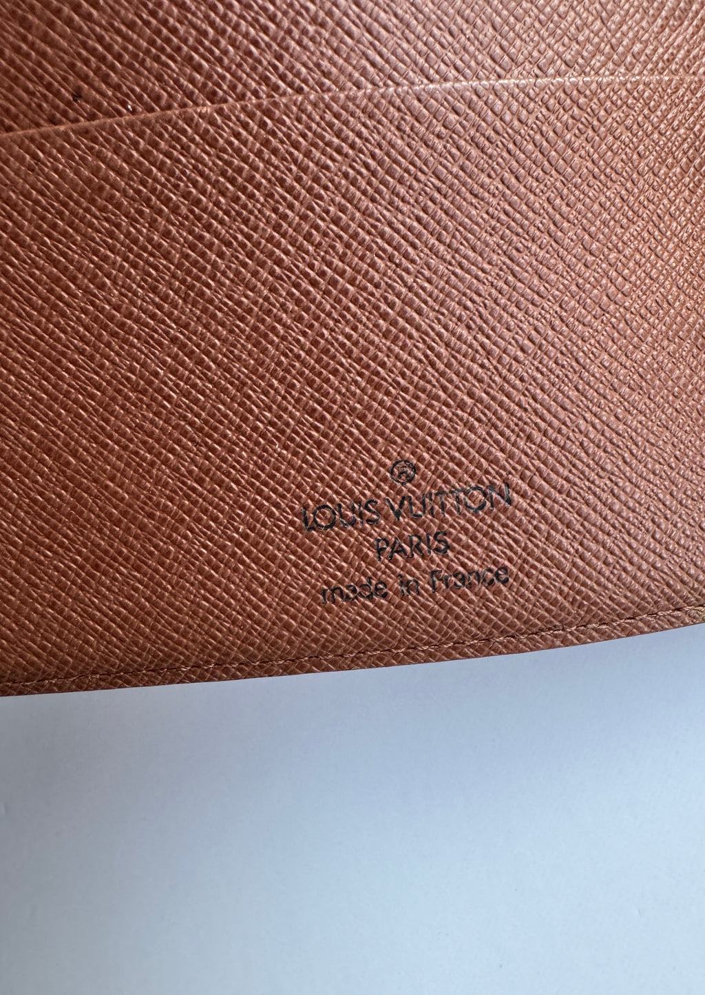 Authentique couverture d'agenda Louis Vuitton Monogram MM d'occasion