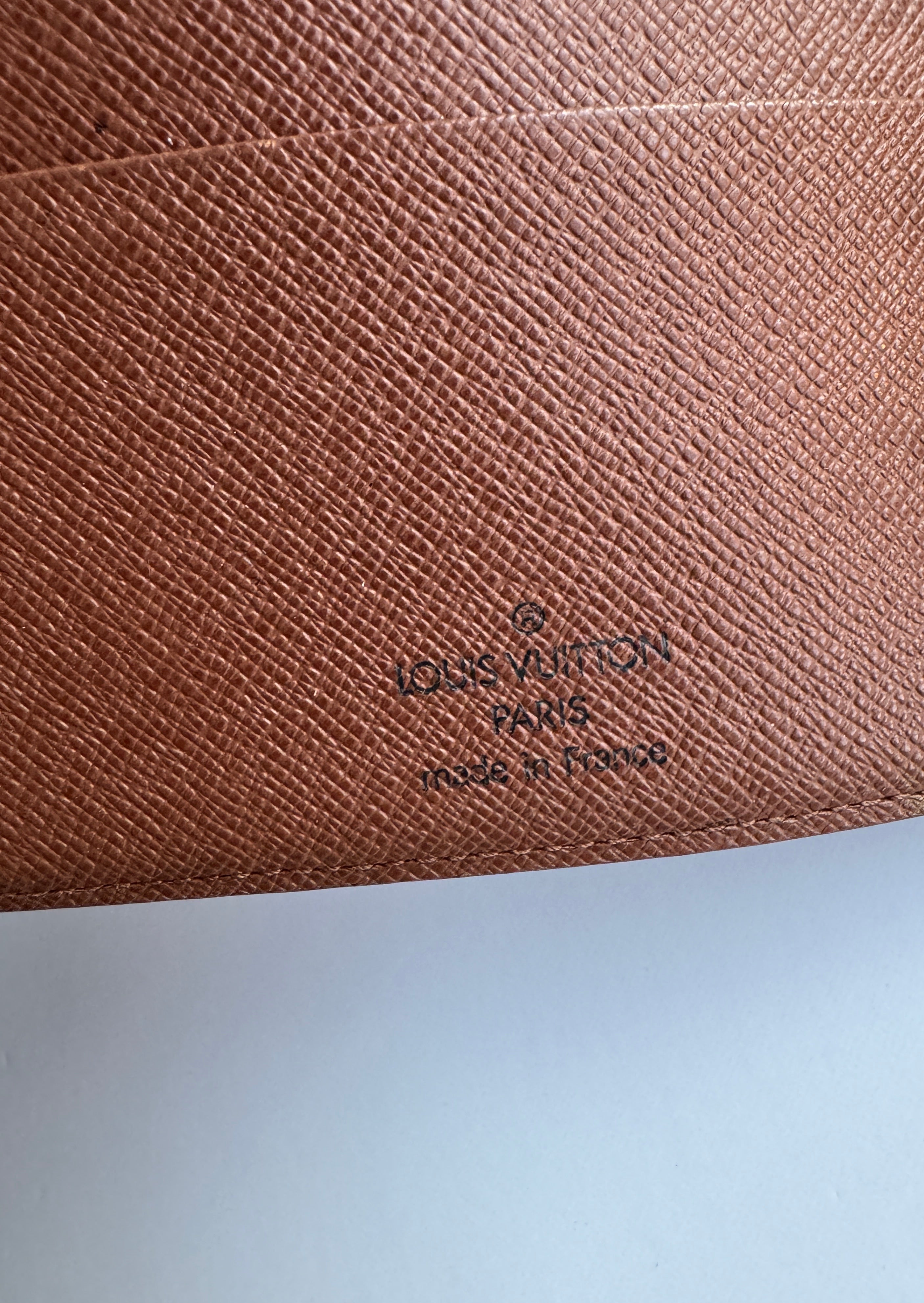 Authentique couverture d'agenda Louis Vuitton Monogram MM d'occasion