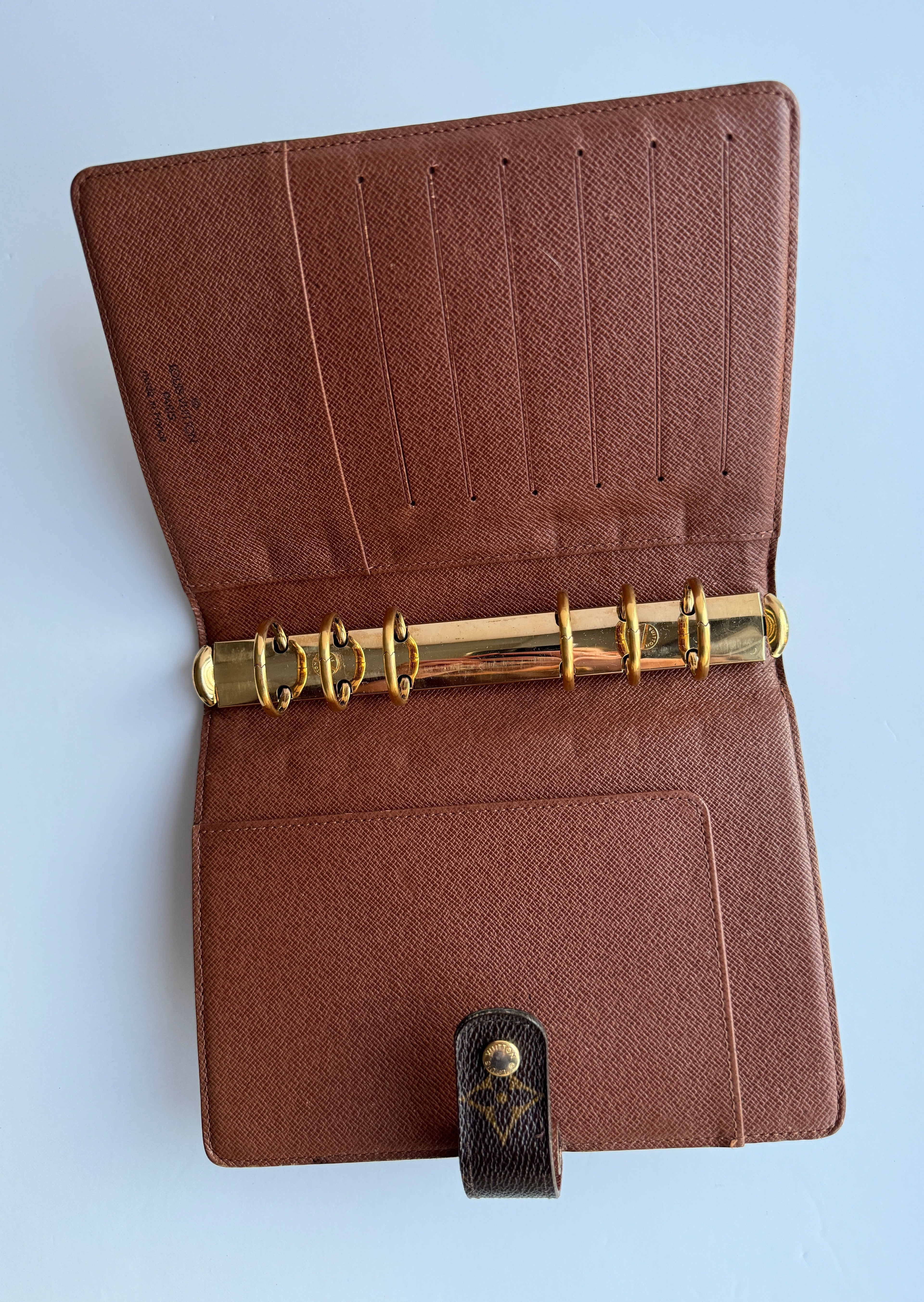 Authentique couverture d'agenda Louis Vuitton Monogram MM d'occasion